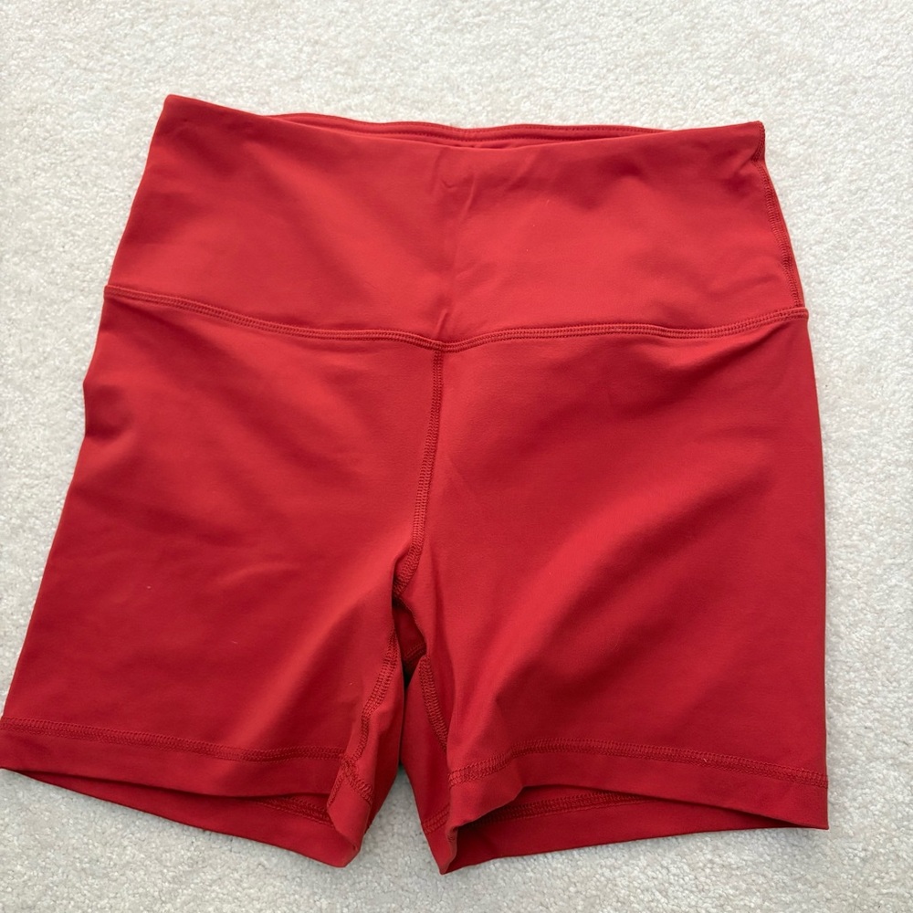 90 Degree By Reflex Bold Red Bike Shorts. Size M. INV25/283